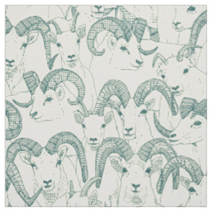 Tissu Perle de jade de mouton de l'Alaska