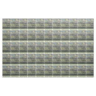 Tissu personnalisable vintage Montana