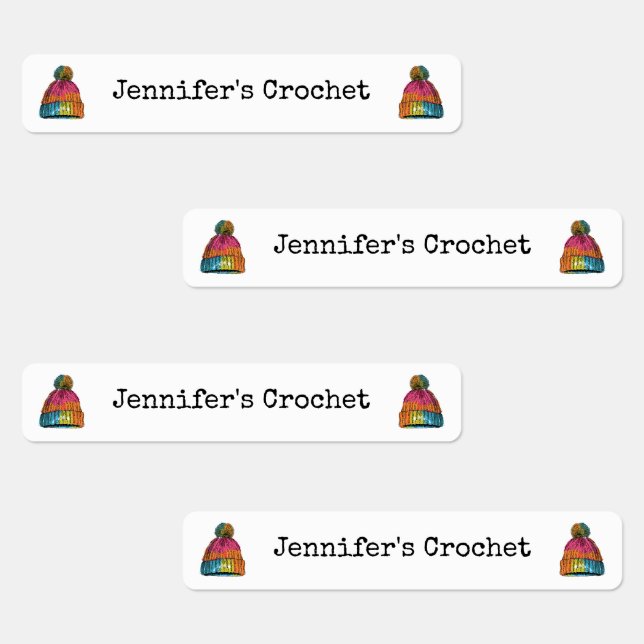 Tissu personnalisé Étiquettes Crochet Casquette la (Groupe)