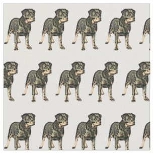 Tissu personnalisé pour chien de Rottweiler