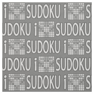 Tissu personnalisé SUDOKU