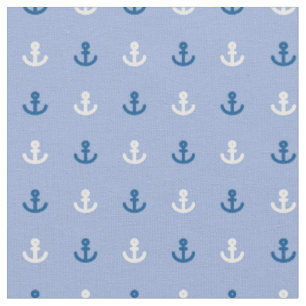 Tissu Petit motif mignon d'Ancre