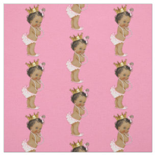 Tissu Petite princesse ethnique vintage