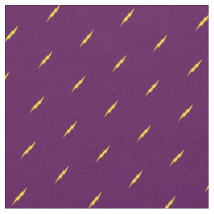 Tissu Petits boulons de foudre Météo mûre