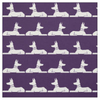 Pharaon Hounds Chiens égyptiens violet et blanc