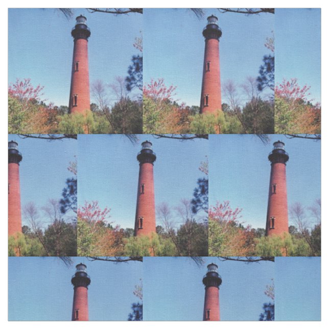 Tissu Phare de Currituck (Échantillon)