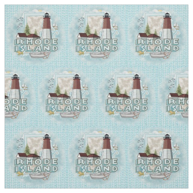 Tissu Phare de Rhode Island (Échantillon)