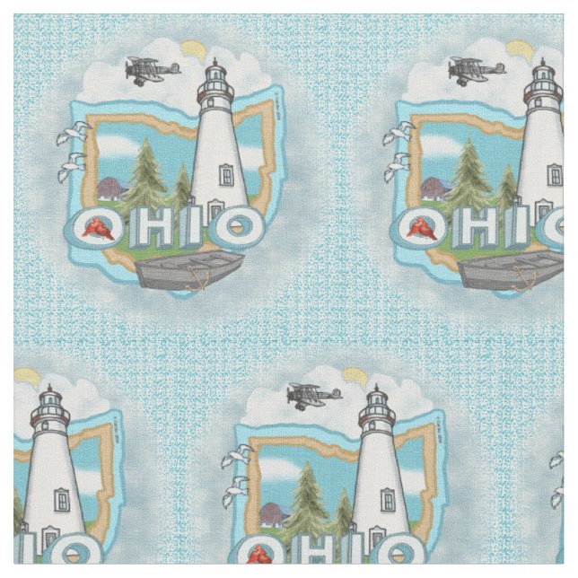 Tissu Phare d'Ohio (Fermer)