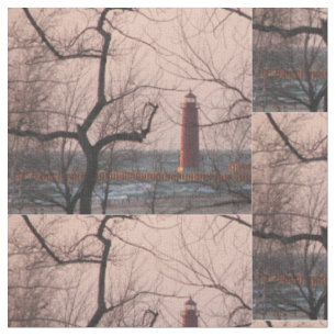 Tissu Phare grand d'asile - Michigan