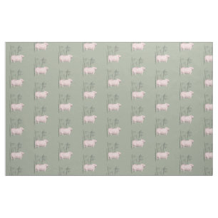Tissu Pig et bambou d'origine Choisissez la couleur 1 Ti