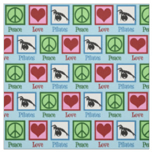 Tissu Pilates d'amour pour la paix