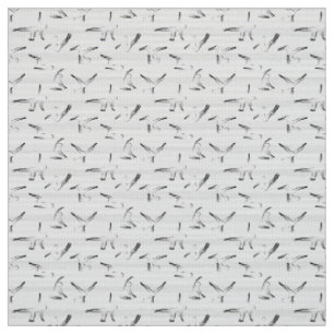 Tissu Pilates Poses Motif sans peau de couleur noire