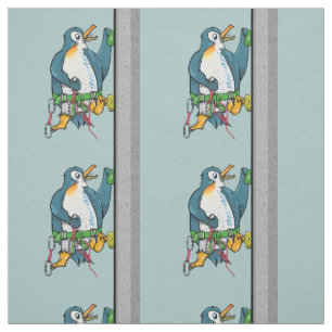 Tissu Pingouin