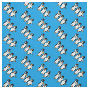 Tissu Pingouins diplômés