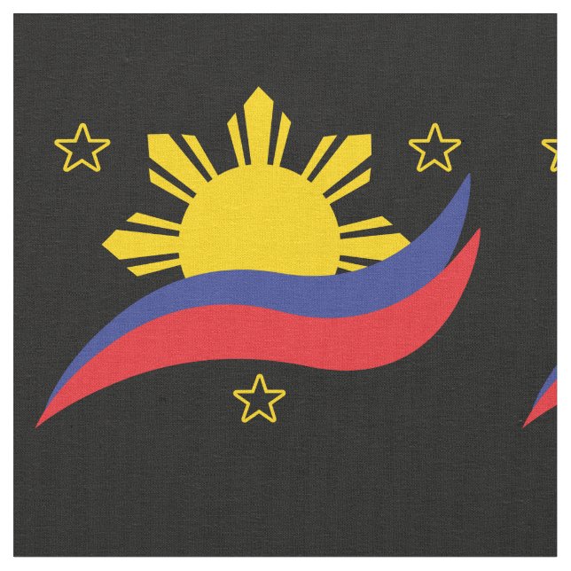 Tissu Pinoy Flag (Fermer)