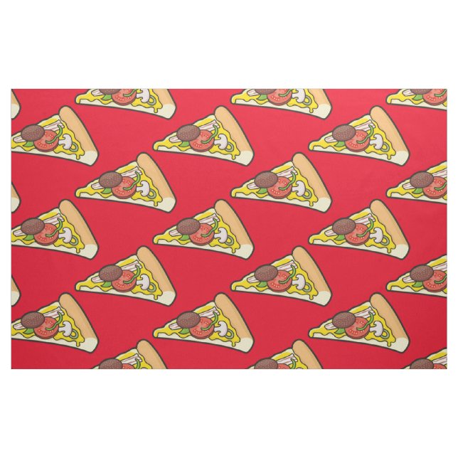 Tissu Pizza slice (Fat Quarter)
