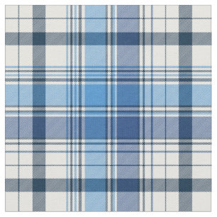 Tissu Plaid bleu classique