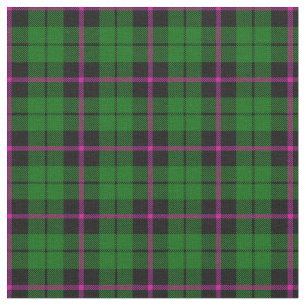 Tissu Plaid rose noir vert clair print2 de rayure