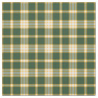 Plaid sportif d'or vert-foncé et jaune