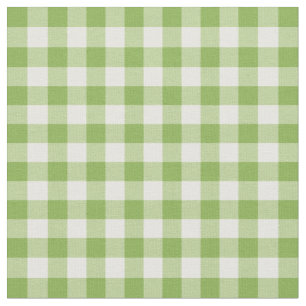 Tissu Plaid vert clair de guingan