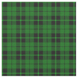 Tissu Plaid vert noir vert clair print2 de rayure