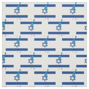 Tissu Plan du DRAPEAU Patriotique ISRAËL