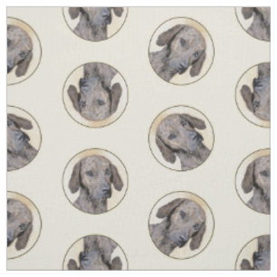 Tissu Plott Hound Peinture Brindle Cute Original Chien A