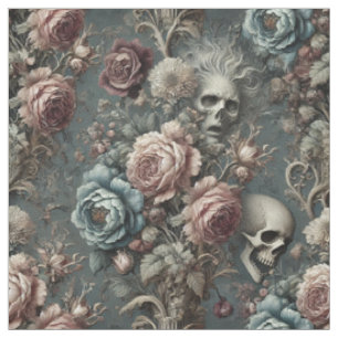 Tissu Poètes en attente - Carreau de déclaration gothiqu