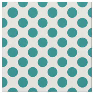 Tissu Point Polka turquoise