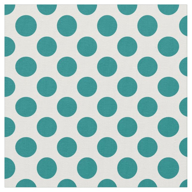 Tissu Point Polka turquoise (Fermer)
