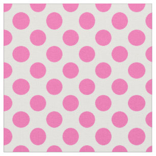 Tissu Point rose chaud