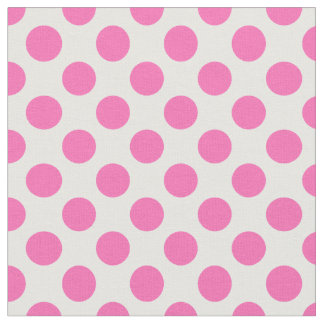 Tissu Point rose chaud