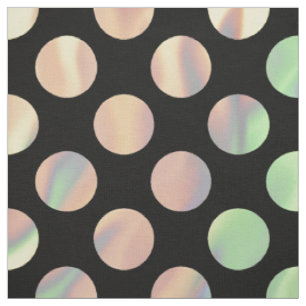 Tissu pois Pastel Iridescente