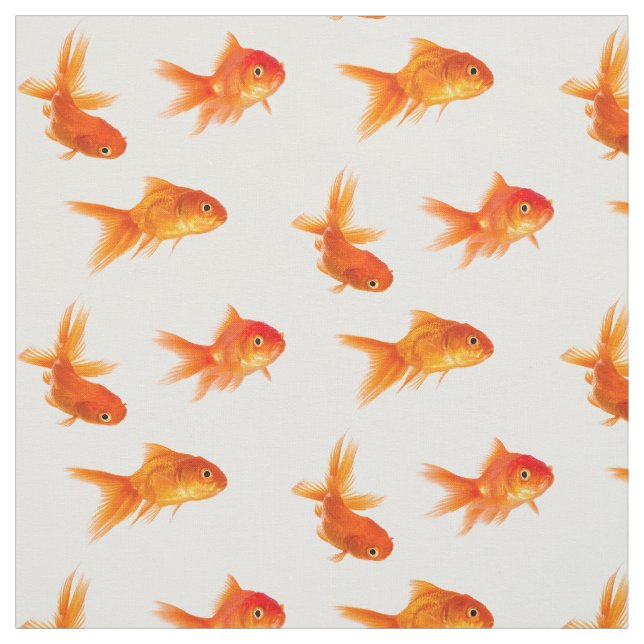 Tissu Poisson d'or (Échantillon)