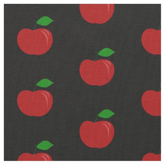 Tissu Pommes (Fermer)