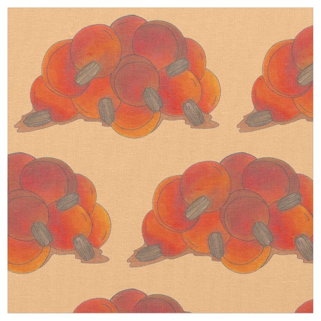 Tissu Pommes de terre sucrées avec Pecans Alimentation d (Fermer)