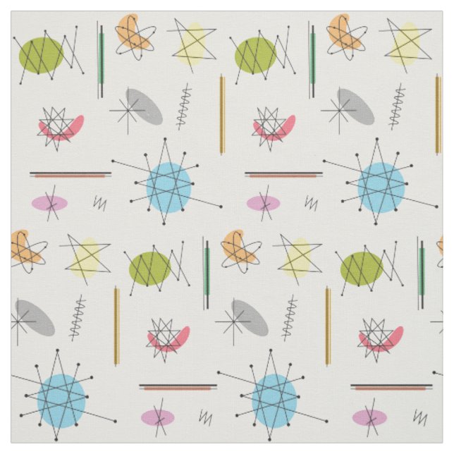 Tissu Pop atomique (Échantillon)