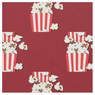 Tissu Popcorn Cute Movie Theater