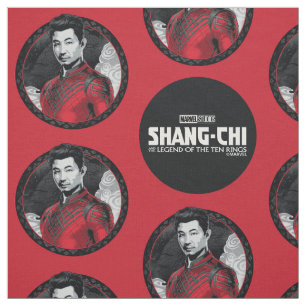 Tissu Portrait circulaire Shang-Chi