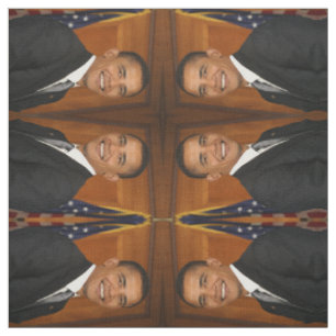 Tissu Portrait officiel de Barack Obama