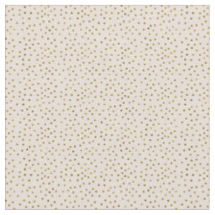 Tissu Poser des points Confetti Or