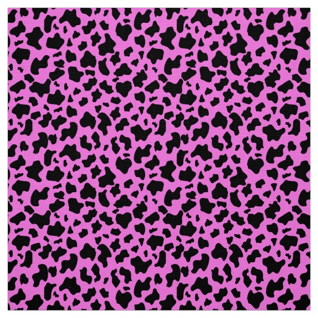 Tissu Poster de animal couleur personnalisé [rose] (Échantillon)