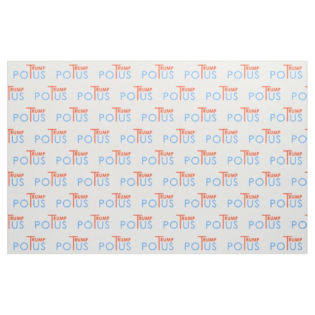 Tissu POTUS Trump (Fat Quarter)