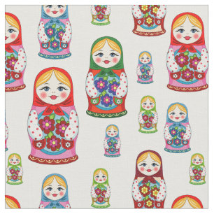 tissu Poupées russe