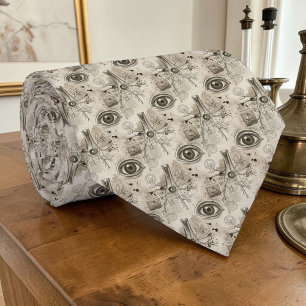 Tissu pour cravate personnalisé avec illustration 