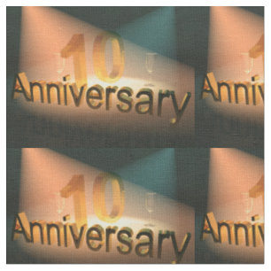 Tissu pour le 10ème anniversaire !