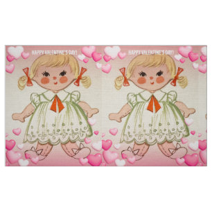 Tissu pour poupée de la Saint-Valentin