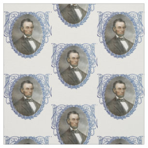 Tissu Président républicain américain d'Abe Abraham