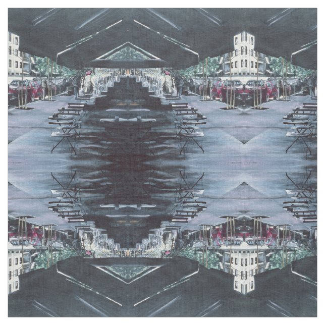 Tissu Protégé par le soleil du milieu du matin (Échantillon)