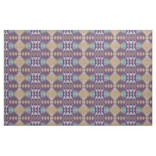 Tissu Purple Aqua Turquoise Taupe Beige Rouge Ethnique